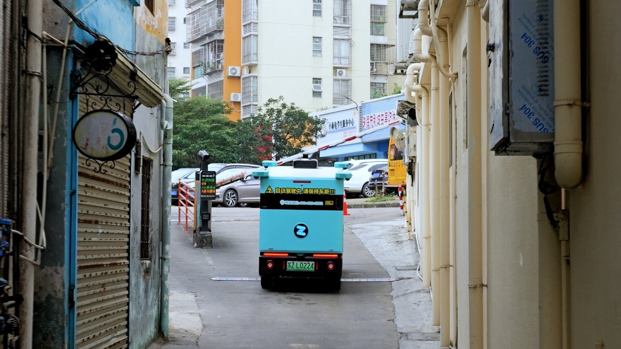 NG体育官网app自动驾驶物流车深圳落地九识智能深入广东为货运行业降本增效(图3)