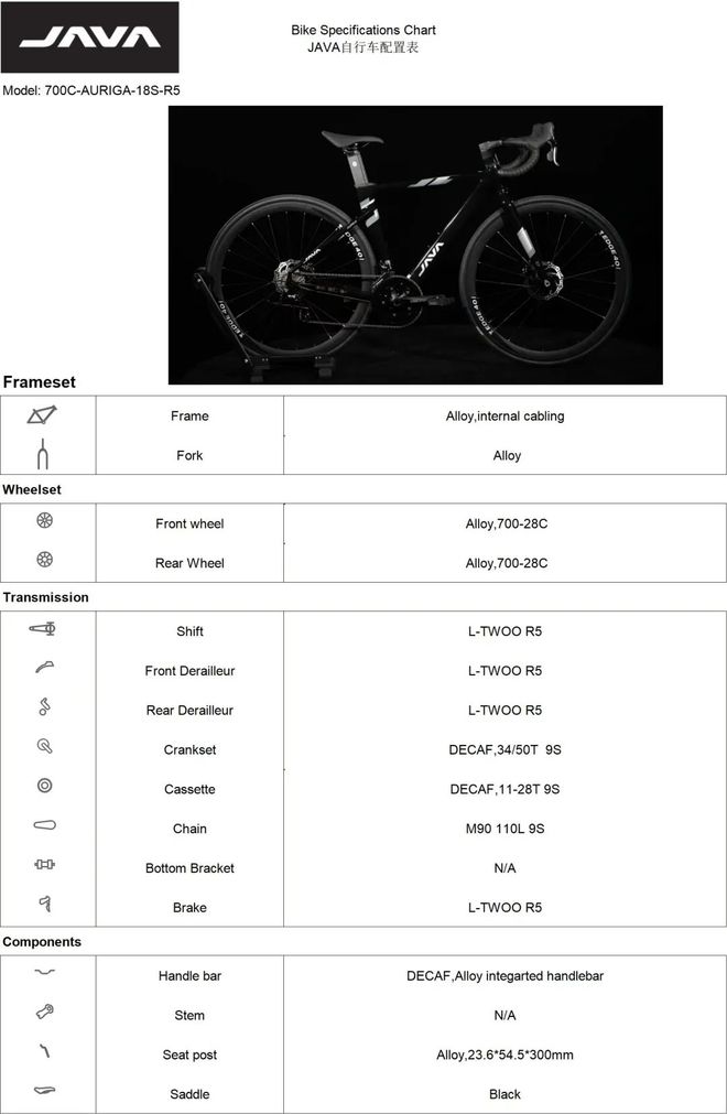 NG体育官网appJAVA全新入门AURIGA御夫座公路车！(图1)