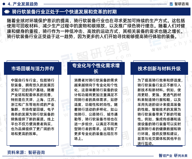 智研咨询—中国骑行软装备行业市场运行态势分NG体育官网app析报告（2024版）(图7)