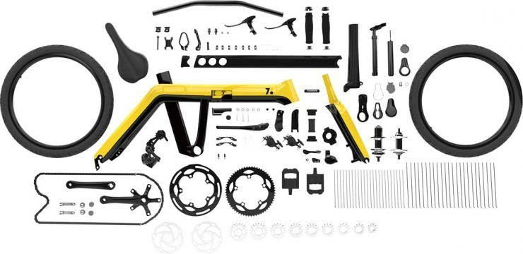 在春分这天700BikeNG体育官网app带来了一款折叠车(图2)